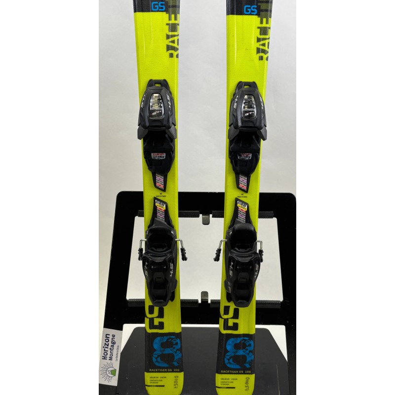  Racetiger Gs + Fdt 4.5 | Ski Piste junior d'occasion